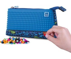 Pen PIXIE Nekopreno spalva Slider, Kosmetika, Sachet, PIXIE CREW, Dinozaurai, Mėlynasis skydas