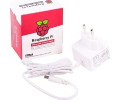 Raspberry Pi Foundation Offizielle Baltas Raspberry Pi 5.1A/3A PSU, power supply - baltas, Bulk