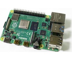 Raspberry Pi 4 B modelio CPU 1.5GHz RAM 8GB