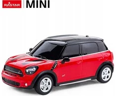 Rastar Nuotoliniu būdu valdoma Mini Countryman raudona mašina
