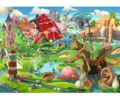 Ravensburger Dėlionė 500 vnt. - Pramogų parkas