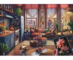 Ravensburger 2D dėlionė: Studio Boho 500el