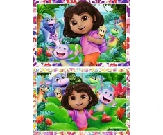 Dėlionė Ravensburger - Dora tyrinėtoja 2x24p (12004199)