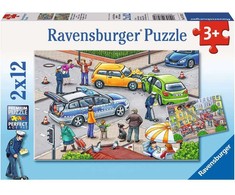 Dėlionė Ravensburger gelbėjimo aplankai veiksme - 2x12 detalių