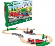 BRIO - Pull Back Train Set (36102)