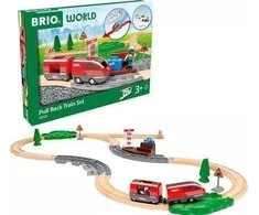 BRIO - Pull Back Train Set (36102)