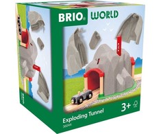 Ravensburger Traukinio tunelis su sprogimu Brio