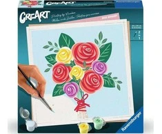Ravensburger CreArt: Rožių puokštė