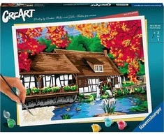 Tapymas pagal skaičius CreArt Mill at Blautopf 23546 Ravensburger