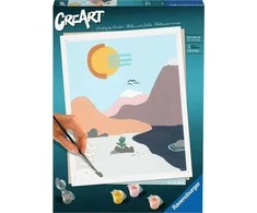 Tapyba pagal skaičius Minimalistic Landscapes 1 CreArt 23641 Ravensburger