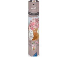 Ravensburger Rankdarbių rinkinys tapybai ant drobės gėlės mano galvoje