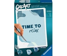 Ravensburger Tapyba pagal skaičius CreArt Time to relax 23608
