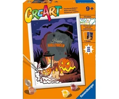 Dėlionė Tapyba pagal skaičius Halloween CreArt 23713 Ravensburger