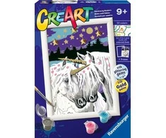 Piešimo pagal skaičius rinkinys CreArt Ravensburger 23710