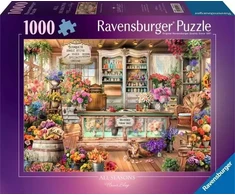 Ravensburger Dėlionė 1000 vnt. - Gėlių parduotuvė