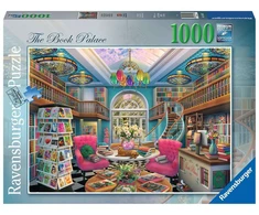 Ravensburger Dėlionė 1000 vnt. - Knygų rūmai