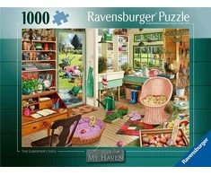 Ravensburger Dėlionė 1000 vnt. - Sodo namelis