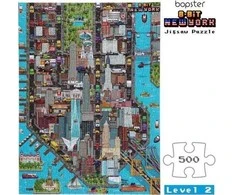 Ravensburger Dėlionė 500 8 bitų Niujorkas