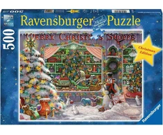 Ravensburger Dėlionė 500 vnt. - Kalėdinė parduotuvė
