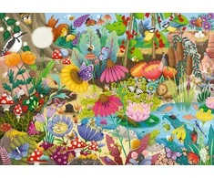 Ravensburger Dėlionė 1000 vnt. - Gėlių pasaulis