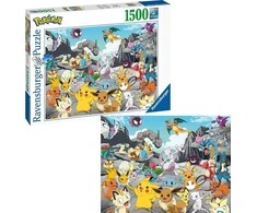 Ravensburger Dėlionė 1500 vnt. - Pokemonai