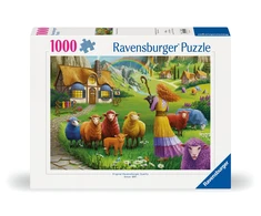 Ravensburger Dėlionė 1000 vnt. - Spalvotos avys