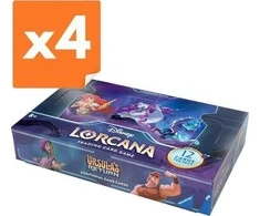 Ravensburger Disney Lorcana (Set04) (4stikl.) Dėklas (4x24 vnt.)