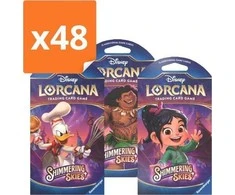 Ravensburger Disney Lorcana (5 rinkinys) (48 vnt.) b. dėžutė (eurozaw.)