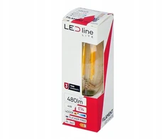 Ravensburger LED lemputė E14 C35 230V 4W 480lm, neutraliai balta 4000K, LED line LITE
