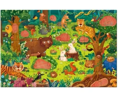 Dėlionė Ravensburger Mideer Las 35el. Sekretne su okularami 3D MD3096