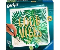 Tapymas pagal skaičius CreArt Good Vibes 28999 Ravensburger 20x20cm