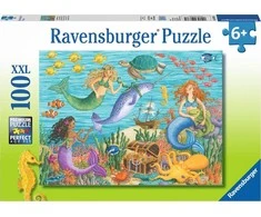 Puzzle 100 Narwhals Friends - RAVENSBURGER dėlionė