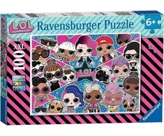 Ravensburger Dėlionė 100 vnt. - LOL Surprise