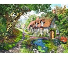 Ravensburger Dėlionė 1000 vnt. - Namas gamtos apsupty