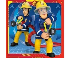 Ravensburger Dėlionė 3x49 vnt. - Ugniagesys Samas į pagalbą!