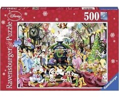 Ravensburger dėlionė „Disney kalėdinis traukinys“, 500 det.