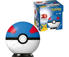 Ravensburger 3D Dėlionė 54 vnt. - Pokemon kamuolys