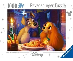 Ravensburger Dėlionė 1000 vnt. - Dama ir valkata
