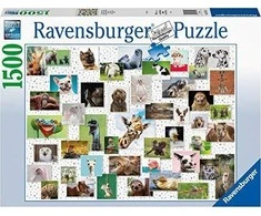 Ravensburger Dėlionė 1500 vnt. - Juokingi gyvūnai