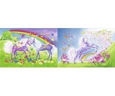 2X24 Puzzles: Rainbow Horses - RAVENSBURGER dėlionė