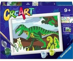 Tapymas pagal skaičius Roaming Dinosaur 23561 Ravensburger