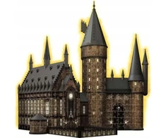 Ravensburger 3D dėlionė Hogwarts pilis naktį 540 detalių