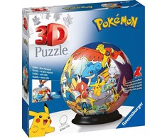 Ravensburger 3D Dėlionė 72 vnt. - Pokemon kamuolys