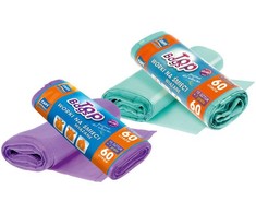 Simple Solution Ravi TOP BAGS 60L pririšti šiukšlių maišai 10 vnt.
