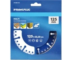 Rawlplug Deimantinis diskas 125x22,23 mm 1 vnt. - RT-DDE-125