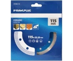 Rawlplug Nuolatinis deimantinis diskas 115x22,23 mm 1 vnt. - RT-DDC-115