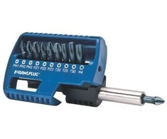 Rawlplug antgalių rinkinys RT-BIT-SET1 25 mm PZ1, PZ2, PZ3, PH1, PH2, PH3, T20, T25, T30 + adapteris 60 mm – 1 vnt.