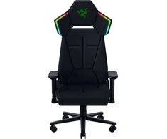 Razer Soma Chroma žaidėjo fotelis su paminkštintu sėdimuoju paviršiumi, apmuštas juodas (RZ38-04260100-R3G1)