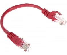 TST PATCHCORD RJ45/0.2-Raudonas 0.2 m