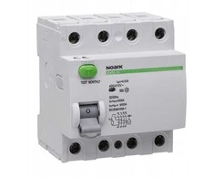 RCD Noark Ex9L-N 108361 4P 25A A 30mA 400V 50Hz IP20 pilkas
